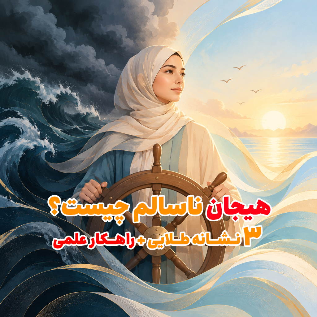 هیجان ناسالم چیست؟ ۳ نشانه طلایی + راهکار علمی