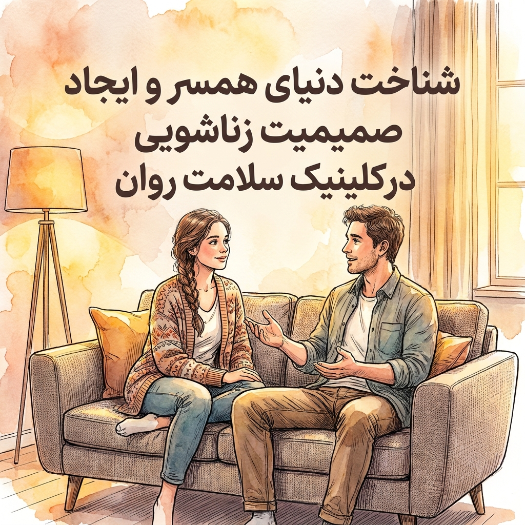 چطور دنیای همسرم را بشناسم؟ ۳ گام علمی برای ارتقای صمیمیت زناشویی